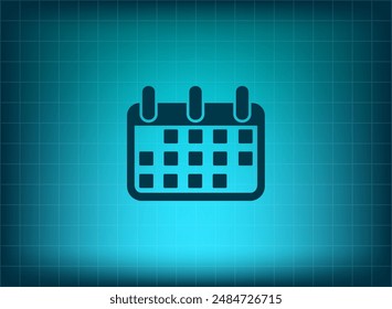 Vector illustration on blue background