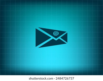Ilustración vectorial sobre fondo azul