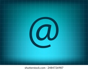 Ilustración vectorial sobre fondo azul