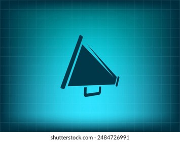 Ilustración vectorial sobre fondo azul