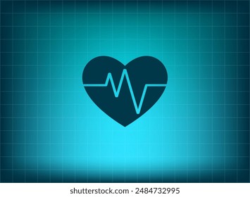 Ilustración vectorial sobre fondo azul