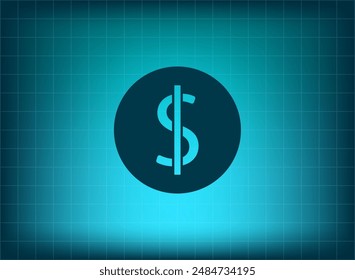 Ilustración vectorial sobre fondo azul