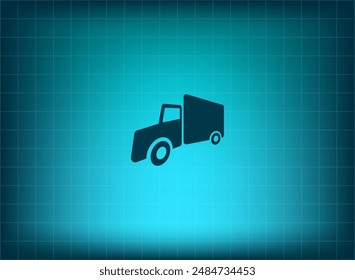 Vektorillustration auf blauem Hintergrund