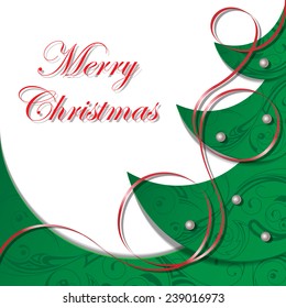 Vector illustration on a Christmas theme
