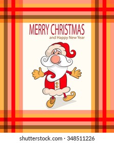 Vector illustration on a Christmas theme.