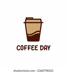 vector illustration on a coffee theme, to celebrate world coffee day