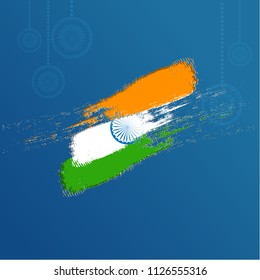 Vector illustration on Independence Day of India. 15th of August. vector design elements of the national day.Graphic icons.