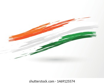 Vector illustration on Independence Day of India. 15th of August.