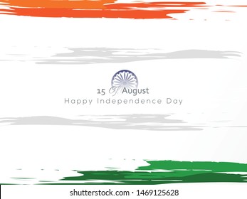 Vector illustration on Independence Day of India. 15th of August.