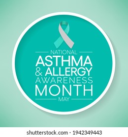 147 National Asthma Allergy Awareness Month Images, Stock Photos ...