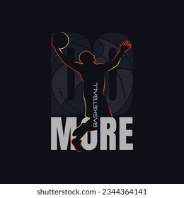 Vector illustration on the theme of basketball . champions typography, t-shirt graphics, poster, banner, flyer, print and postcard 