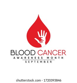 Vector Illustration On The Theme Of Blood Cancer Awareness Month Observed Each Year During September.