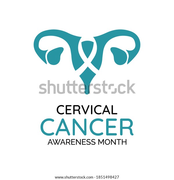 Vector Illustration On Theme Cervical Cancer Stock Vector Royalty Free 1851498427 Shutterstock 0703