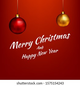 Vector illustration on the theme of Christmas day on December 25th