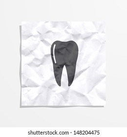 Vector illustration on the theme of dentistry