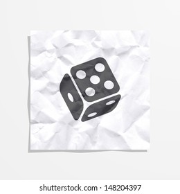 Vector illustration on the theme of gambling