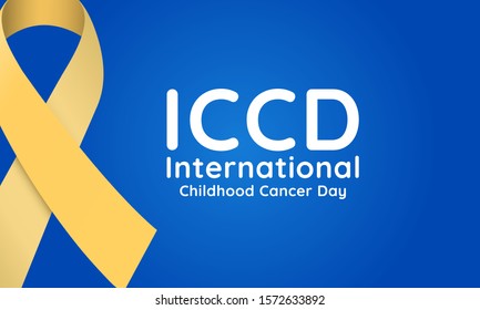 Vector illustration on the theme of International Childhood Cancer Day on February 15th.