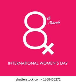 Vector illustration on the theme of International Women's day Observed on March 8th every year.