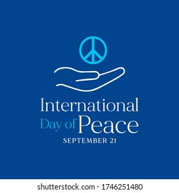 Vector illustration on the theme of International day of Peace observed each year on September 21st across the globe.