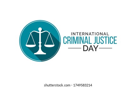 Vector illustration on the theme of International Criminal justice day observed each year on July 17th across the globe.