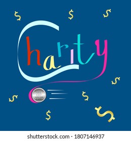 Vector Illustration on the theme International Day of Charity. eps 10