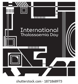 Vector illustration on the theme of International Thalassaemia Day