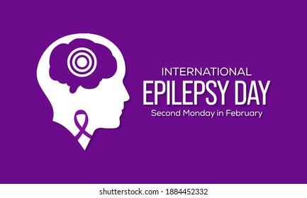 Vector Illustration On The Theme Of International Epilepsy Day. It Raises Awareness About Epilepsy And The Urgent Need For Improved Treatment, Better Care, And Greater Investment In Research.