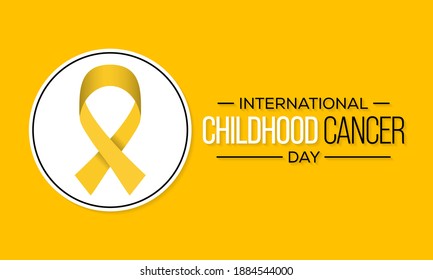 Vector illustration on the theme of International Childhood Cancer day (ICCD) observed each year on February 15th across the globe.