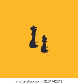 Ilustración de vectores sobre el tema del Día Internacional del Ajedrez el 20 de julio. 