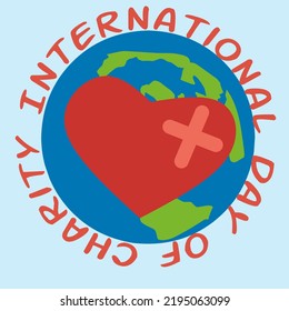 Vector Illustration on the theme International Day of Charity