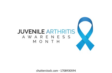 Vector illustration on the theme of Juvenile Arthritis awareness month observed each year during July.