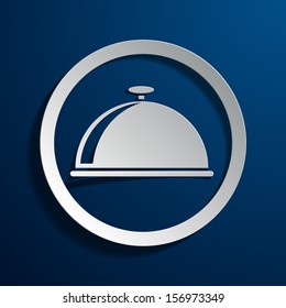 Vector illustration on the theme of the kitchen