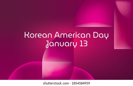 
Vector Illustration On The Theme Of Korean American Day