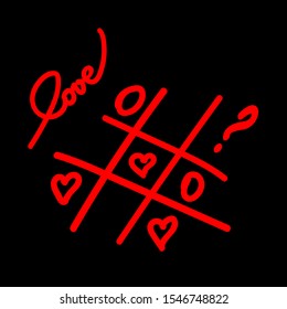 Vector illustration on the theme of love. Modern lettering, print, typography, poster. Isolated background. Textile, packaging, banner. Artline, Doodle.EPS10