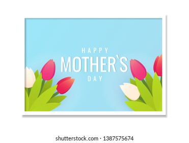 Vector Illustration on the theme Mother`s Day

