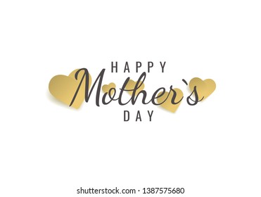 Vector Illustration on the theme Mother`s Day
