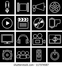 Vector illustration on the theme of the movie