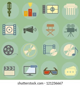 Vector illustration on the theme of the movie