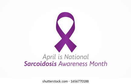 Vector Illustration on the theme of National Sarcoidosis Awareness month of April.