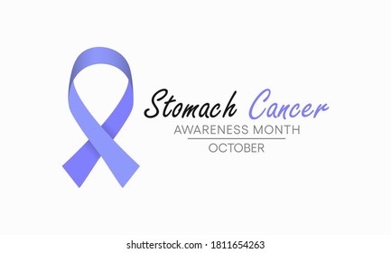 Vektorgrafik zum Thema National Stomach Cancer Bewusstseinsmonat beobachtet jedes Jahr im November.
