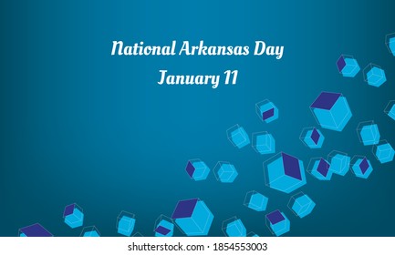 Vector illustration on the theme of National Arkansas Day 