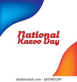 Vector Illustration On The Theme Of National Kazoo Day