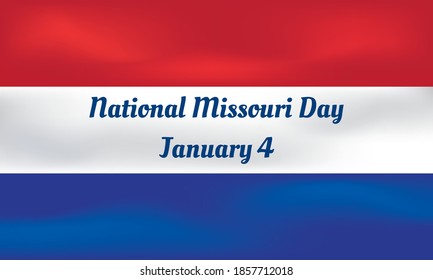 Vector illustration on the theme of National Missouri Day