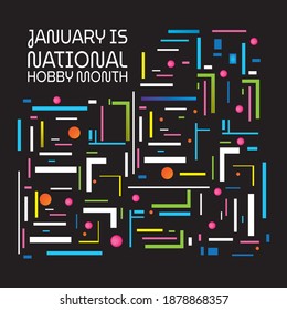 Vector illustration on the theme of National Hobby Month - Powered by Shutterstock - Get 15% off with code: PIKWIZARD15