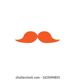 Vector Illustration on the theme Patrick's Day. For a poster or banner and greeting card. Icon. Isolated on a white background. Mustache.
