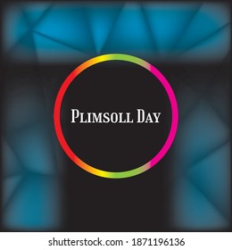 Vector illustration on the theme of Plimsoll Day