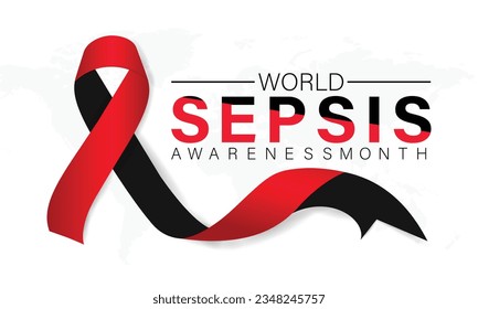 Vector illustration on the theme of Sepsis awareness month observed each year during September .Banner  and poster  design.
