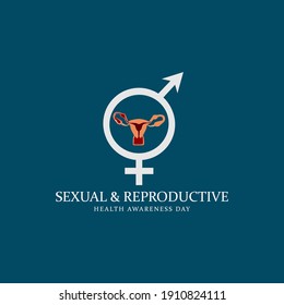Vektorgrafik zum Thema Sexuelle und reproduktive Gesundheit Tag beobachtet jedes Jahr am 12. Februar.