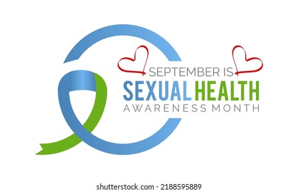 Vector Illustration On The Theme Of Sexual Health Awareness Month Vector Banner, Poster, Card, Background Design. Observed On September Each Year.