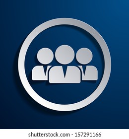 Vector illustration on the theme of social networks